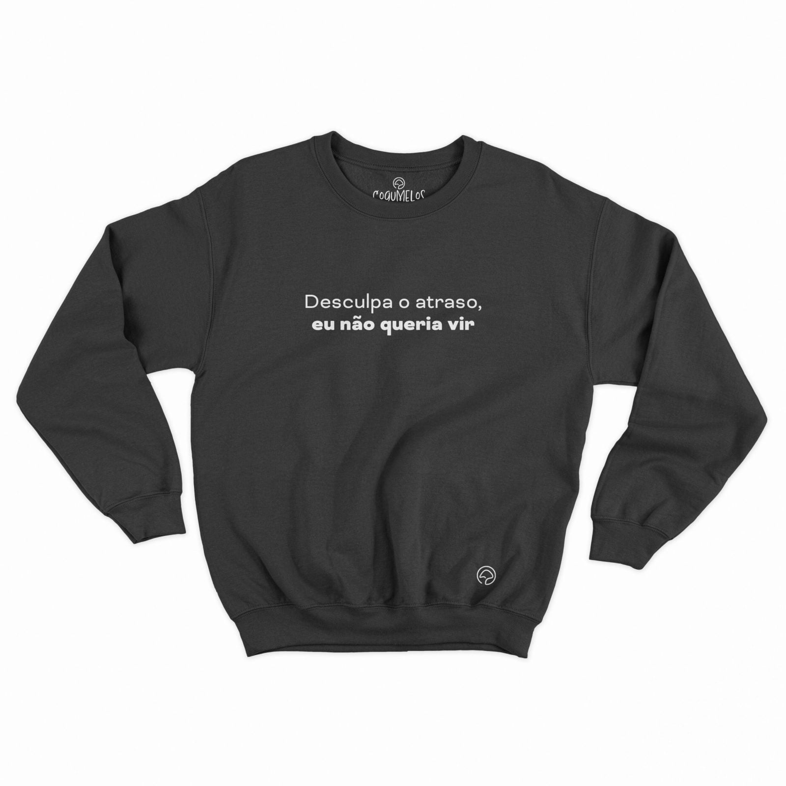 sweatshirt desculpa o atraso - Image 2