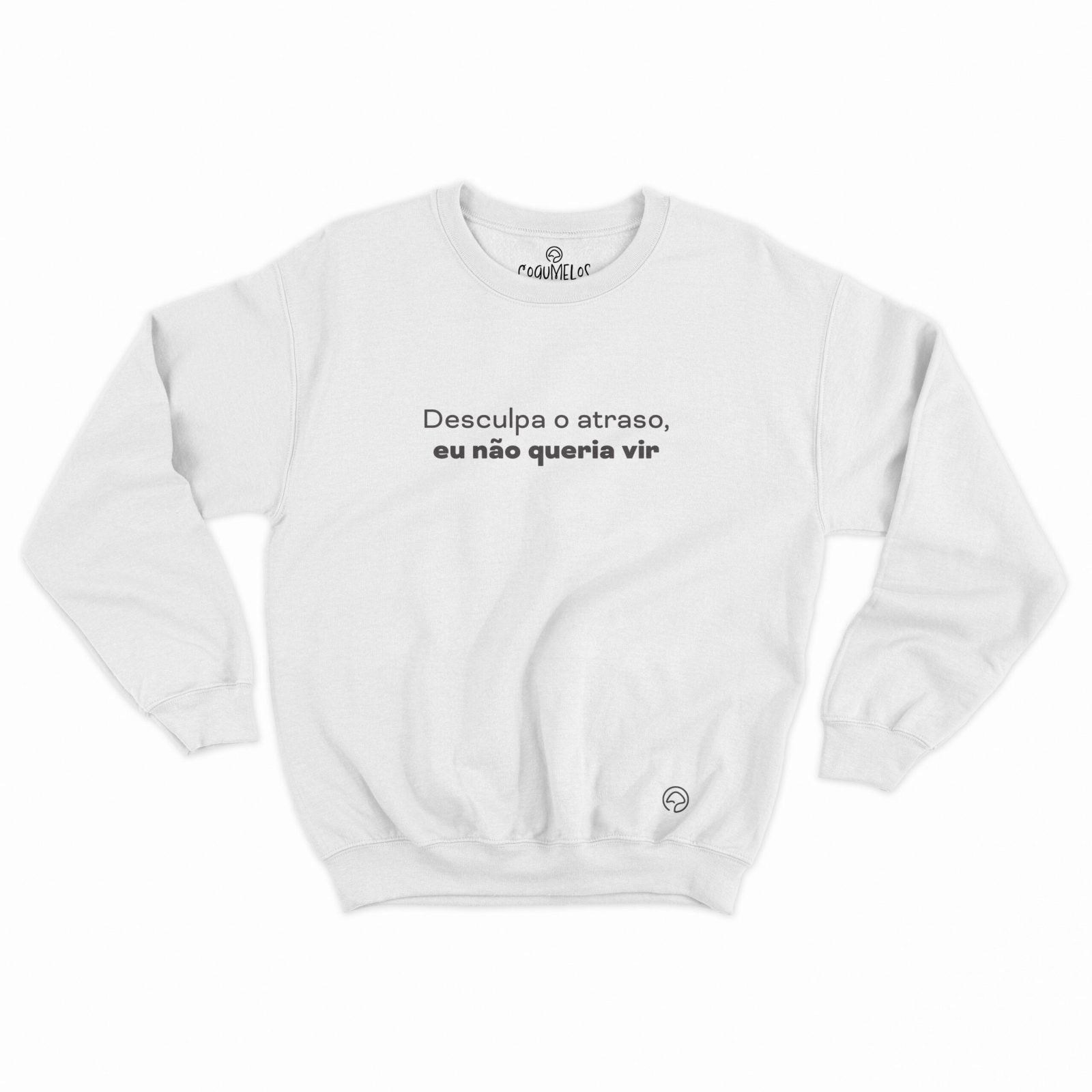 sweatshirt desculpa o atraso - Image 3