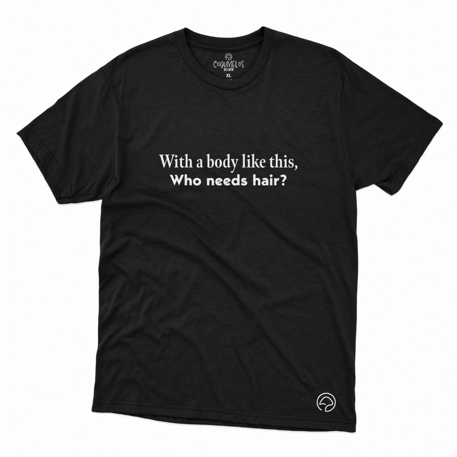 t-shirt who needs hair? - Image 4