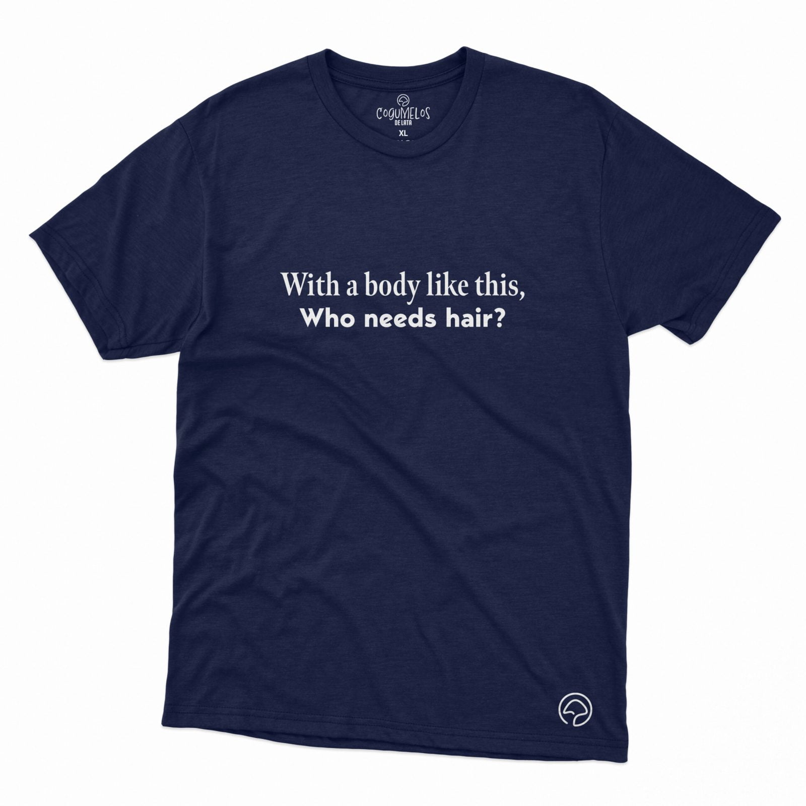 t-shirt who needs hair? - Image 3