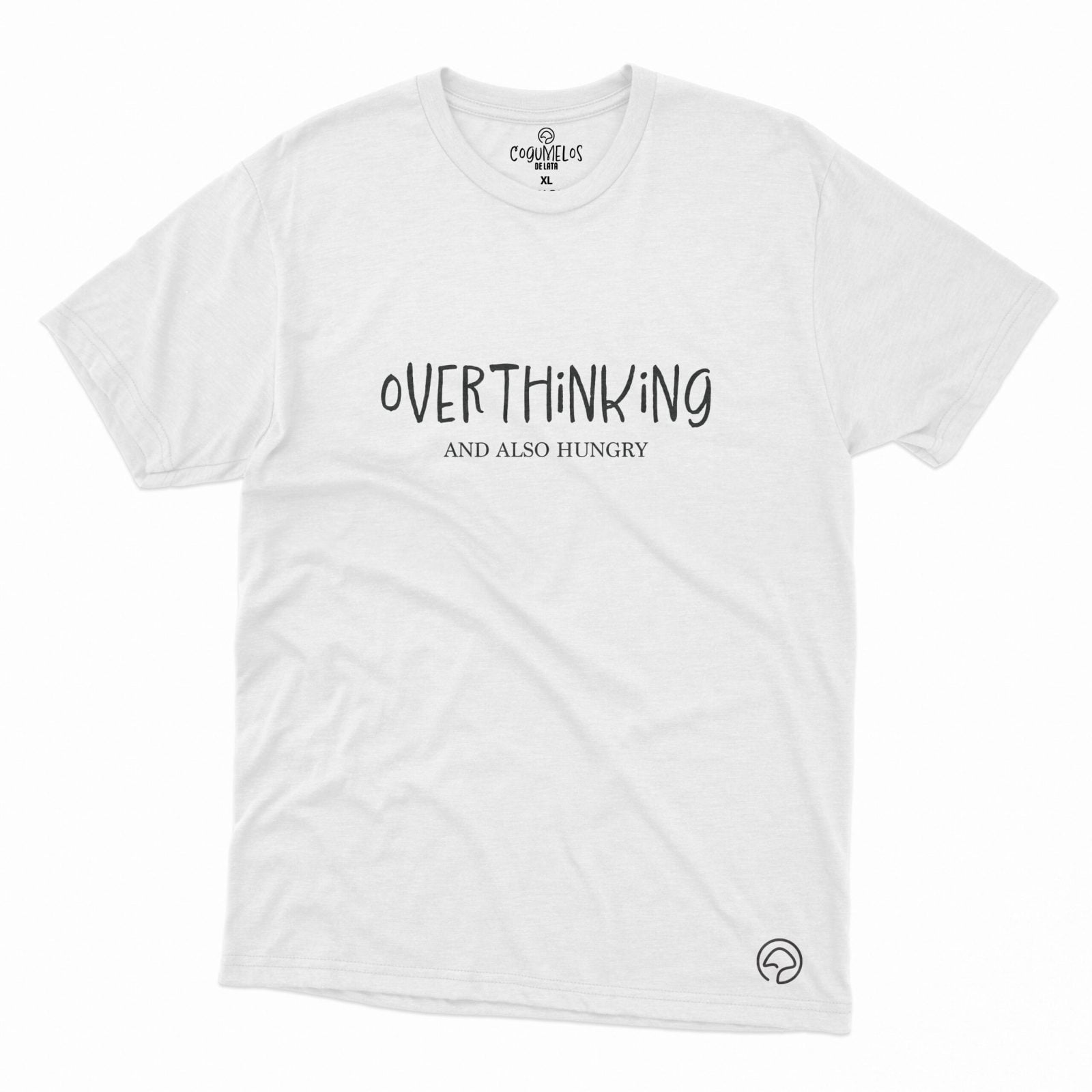 t-shirt overthinking and hungry 2 - Image 2