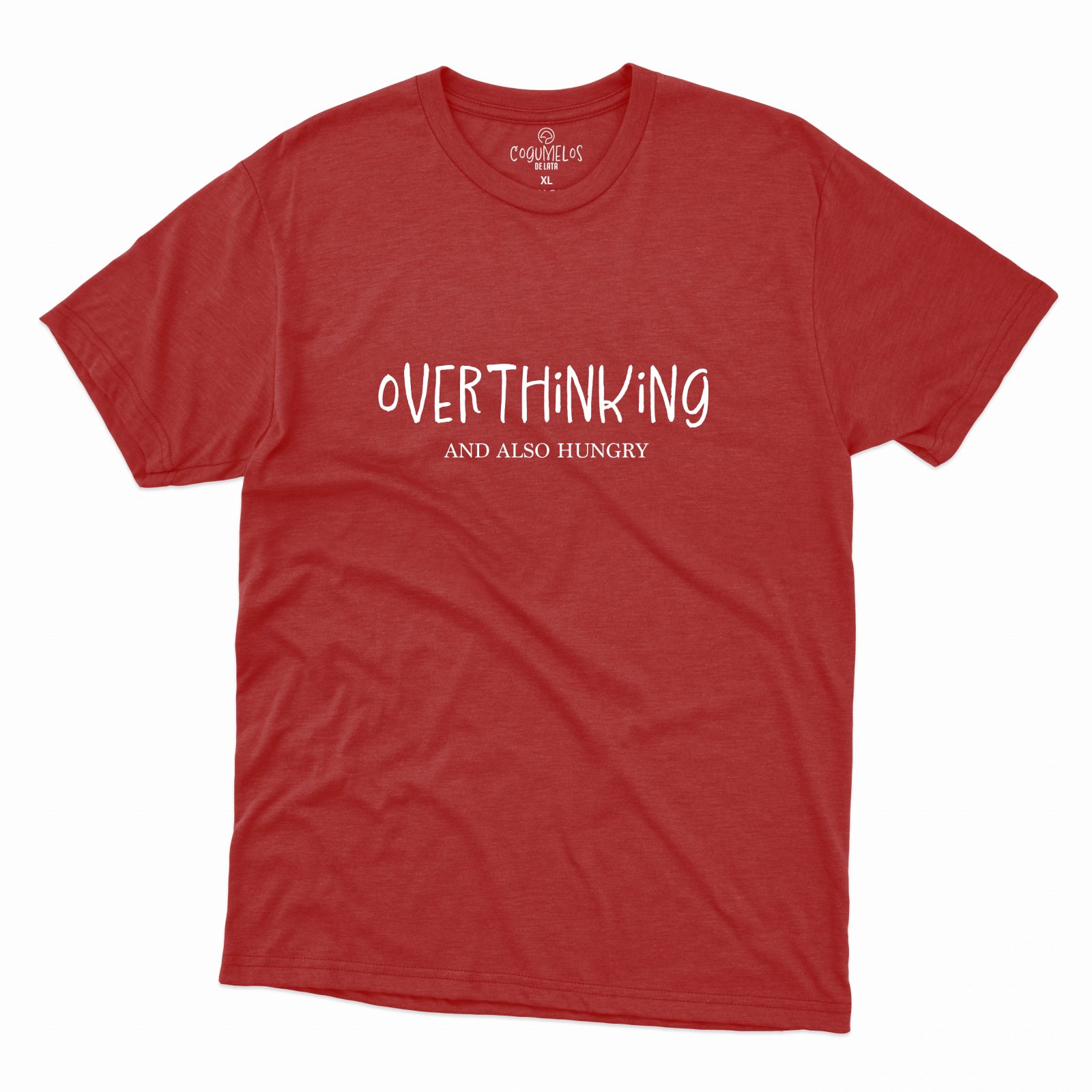 t-shirt overthinking and hungry 2 - Image 6