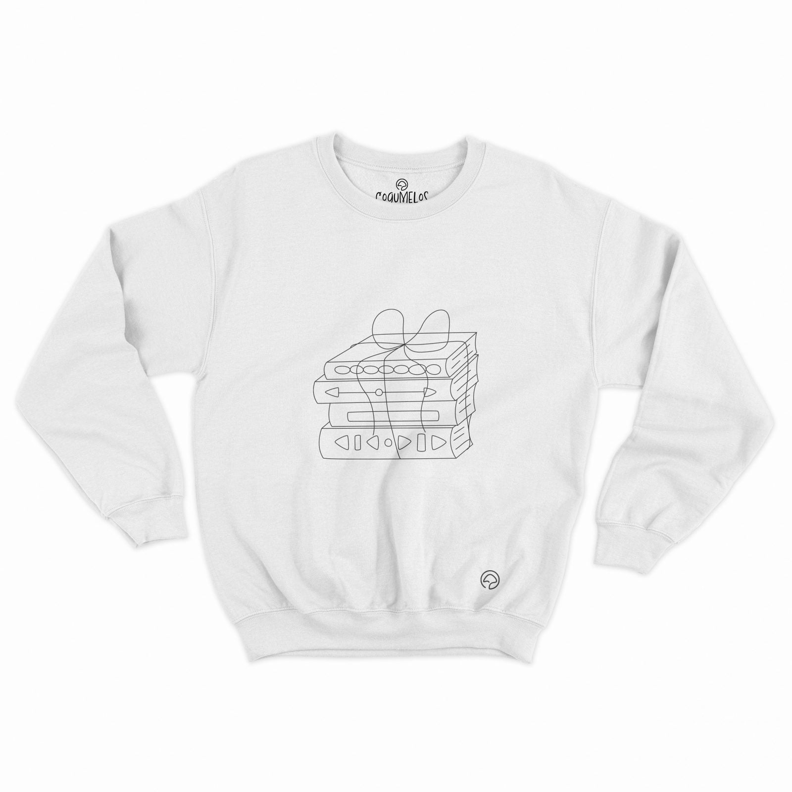 sweatshirt books+games