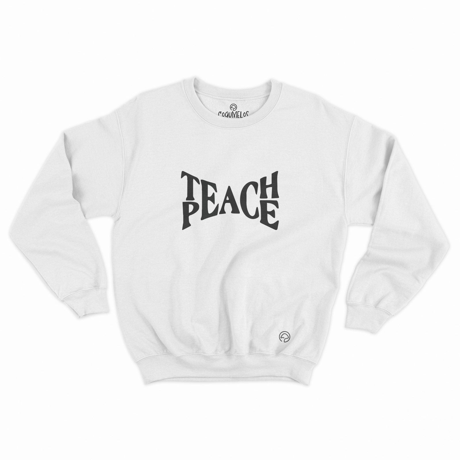 sweatshirt teach peace