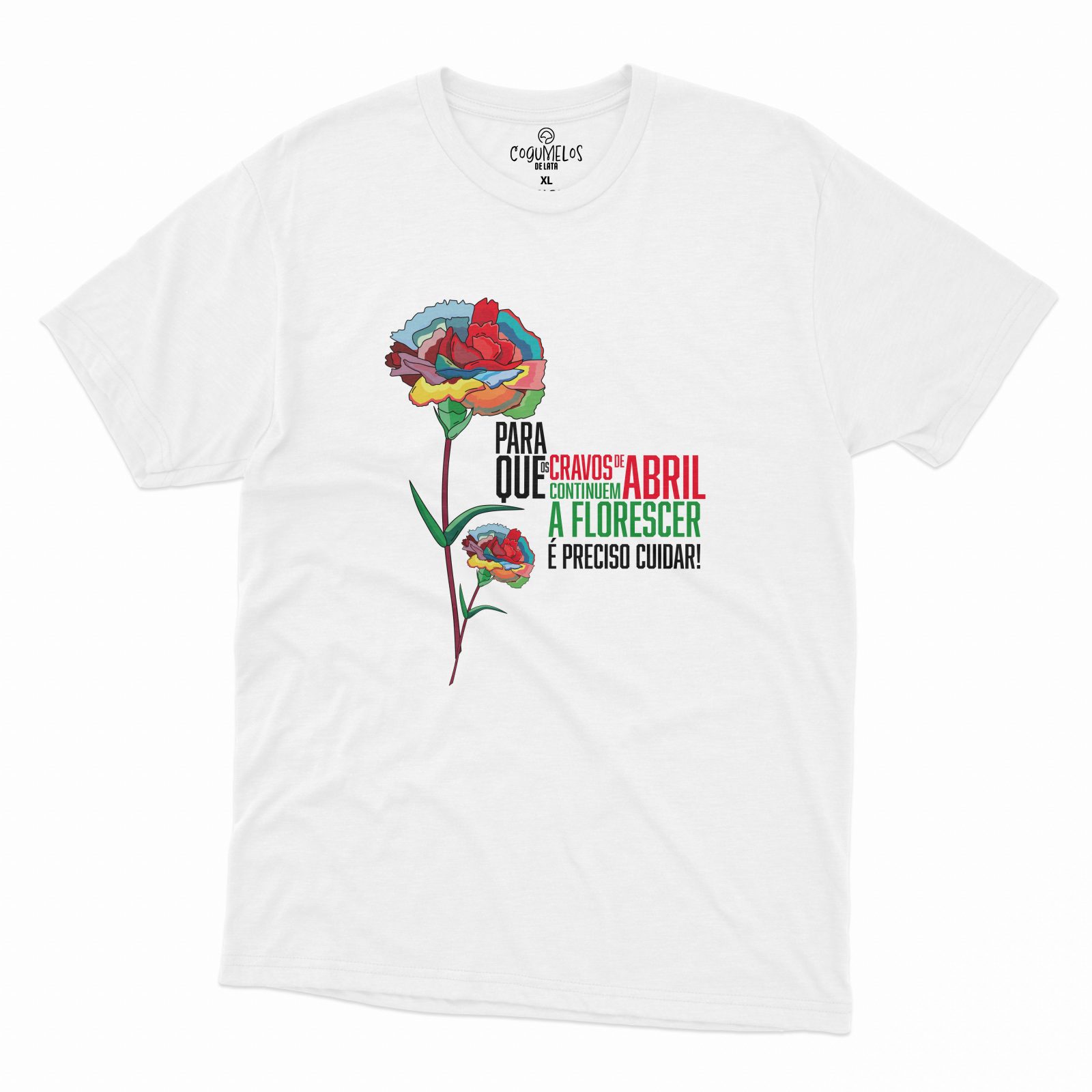 t-shirt 25 de abril